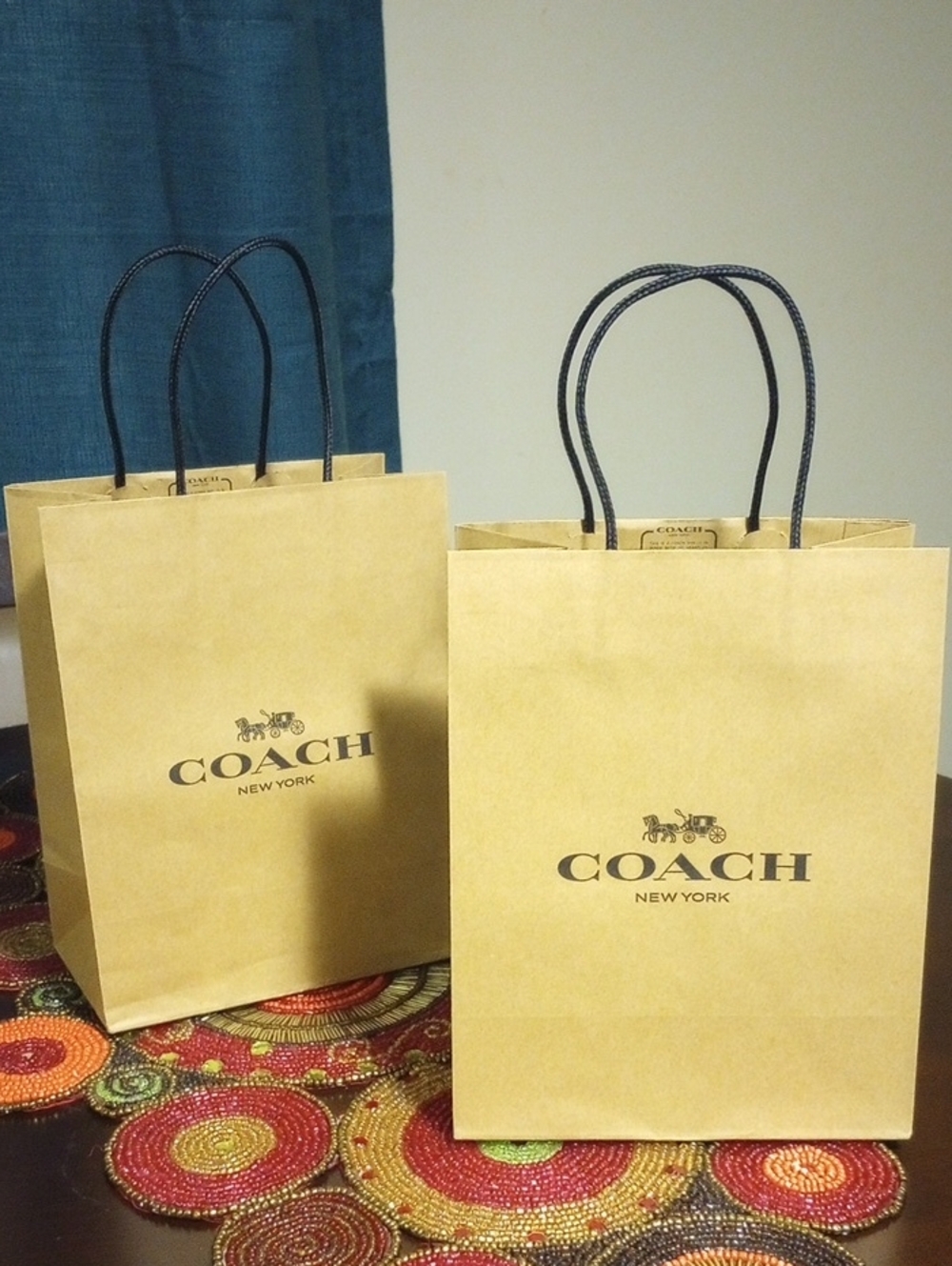 Coach Gift Bags (2) - Picture 4 of 6